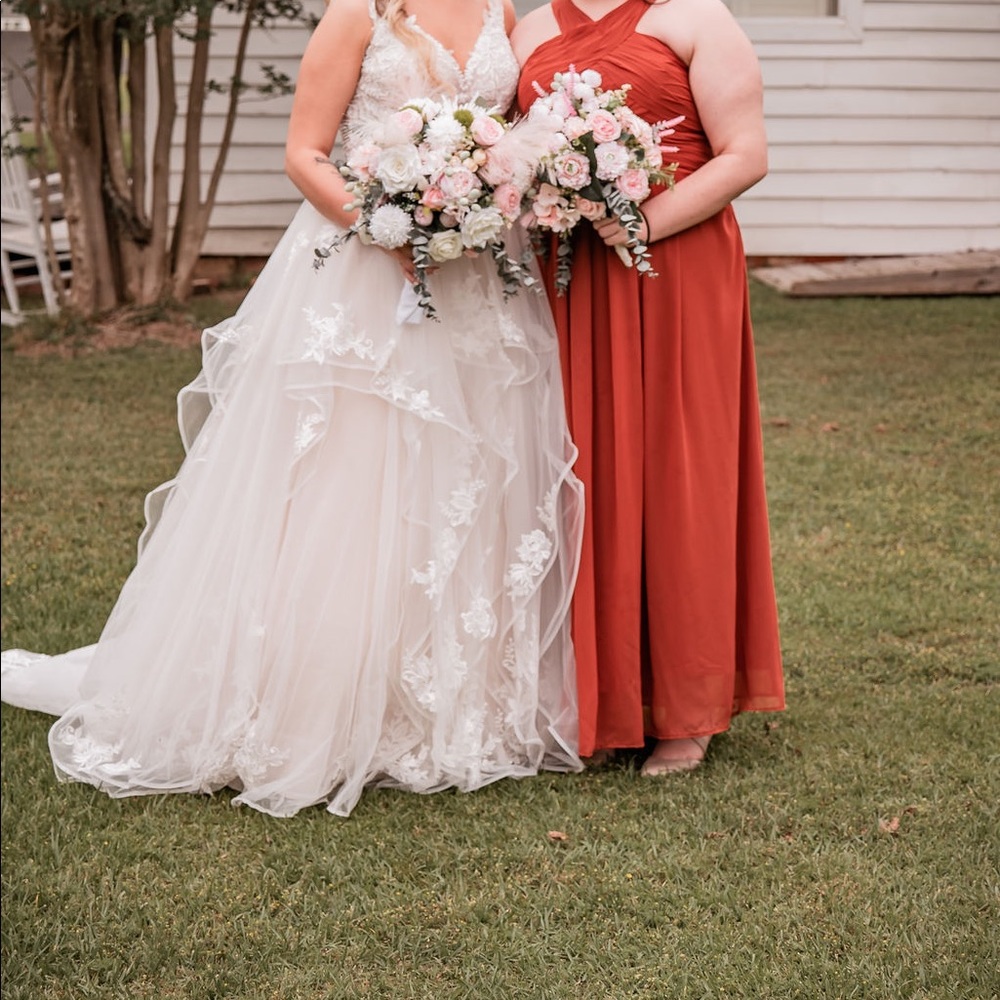 One of my bridesmaids is trying to sell her dress!